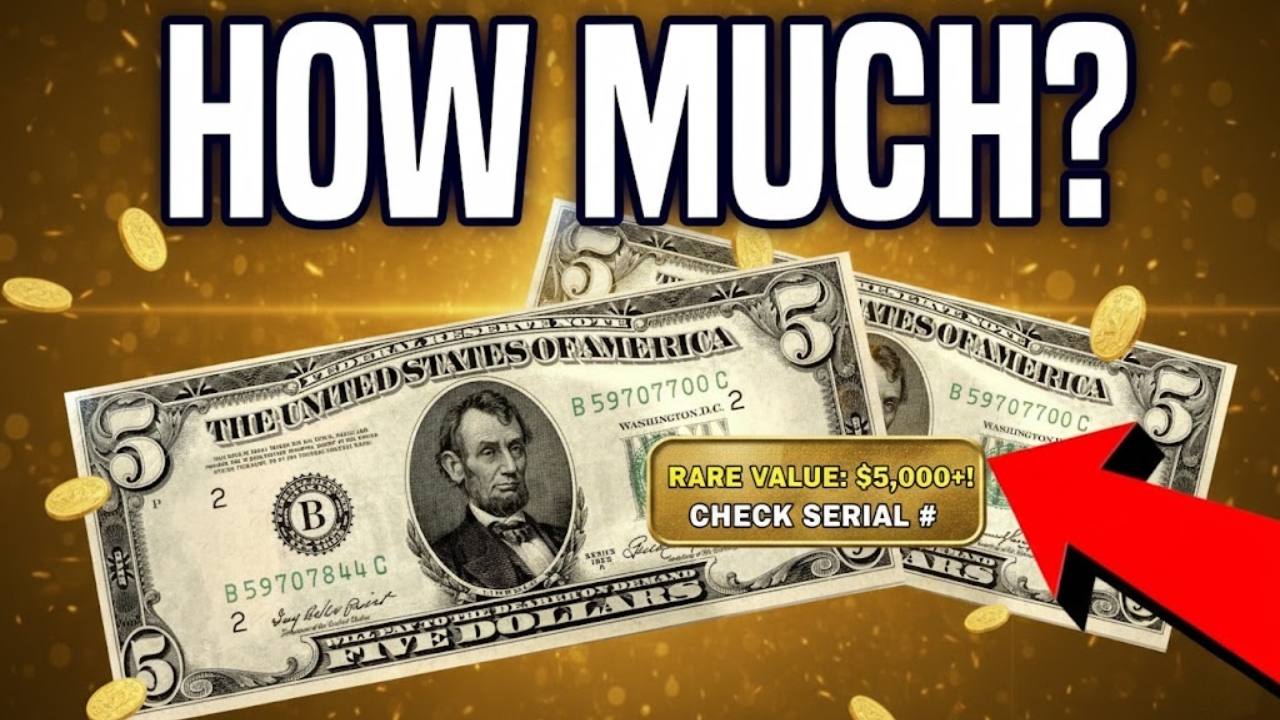 How to Spot a Rare 1995 $5 Bill With an Upside-Down Seal – Check Your Cash!